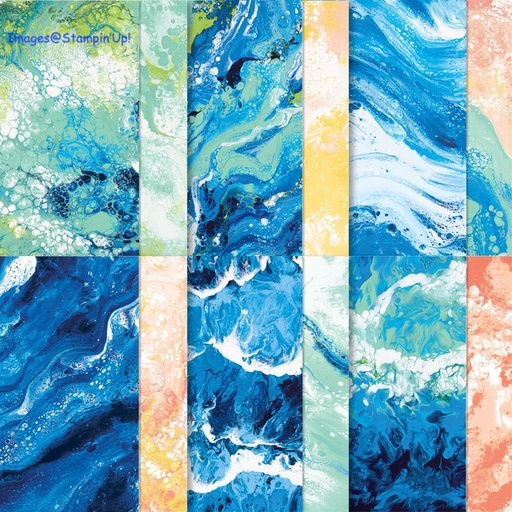 Waves of the Ocean Designer Series Paper Ink and Ingenuity