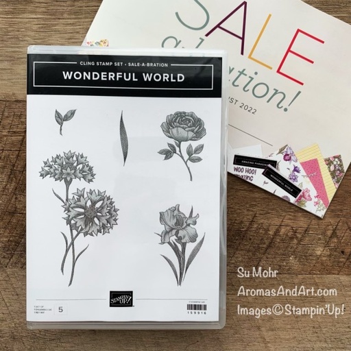 Wonderful World Stamp Set Ink and Ingenuity